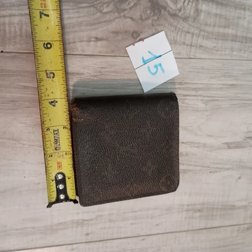 Louis Vuitton Monogram Canvas Leather Bifold Wallet